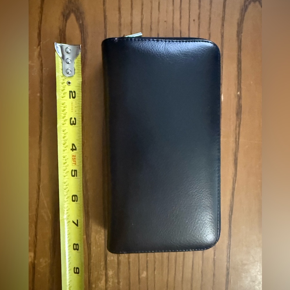 Elegant Black Leather Wallet - new